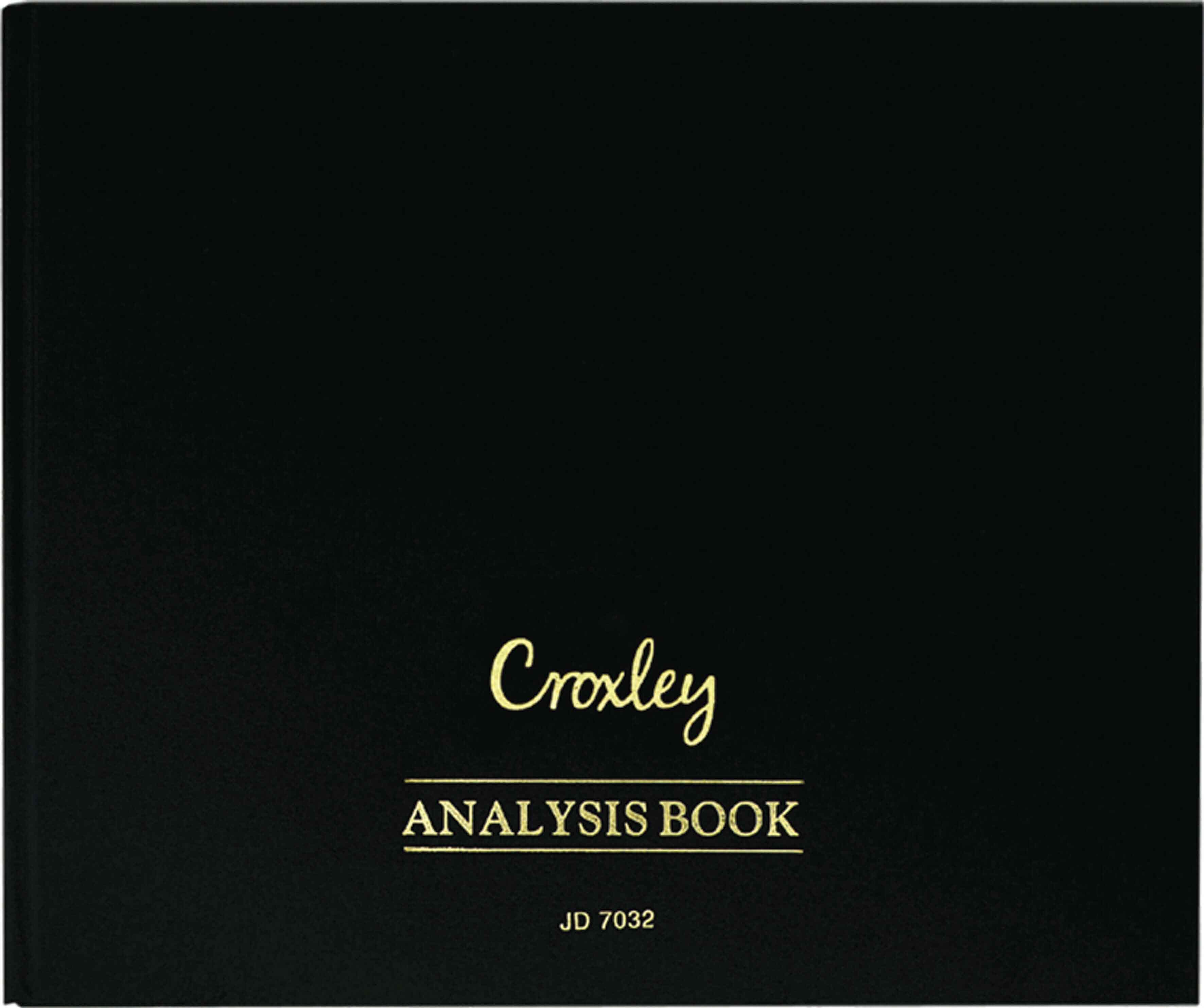 CROXLEY ANALYSIS BOOKS SERIES 7 32 CASH COLUMNS 2 PG